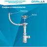 Кухонная мойка GRANULA GR-5102 арктик (белый) 5102 APKTIK