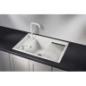 Кухонная мойка GRANULA KS-7305, арктик (белый) 7305 APKTIK